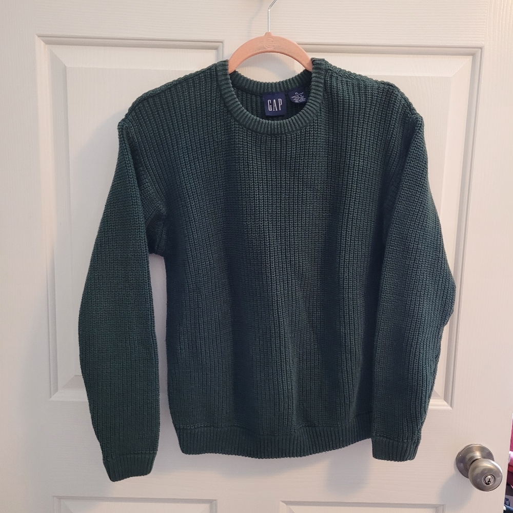 GAP Green Knit Sweater